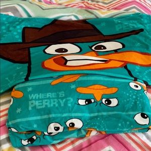 Perry the Platypus Agent P Twin micro plush set